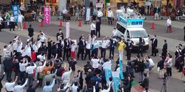 6月22日（水）　第２６回参議院議員通常選挙　関口まさかず候補　出陣式